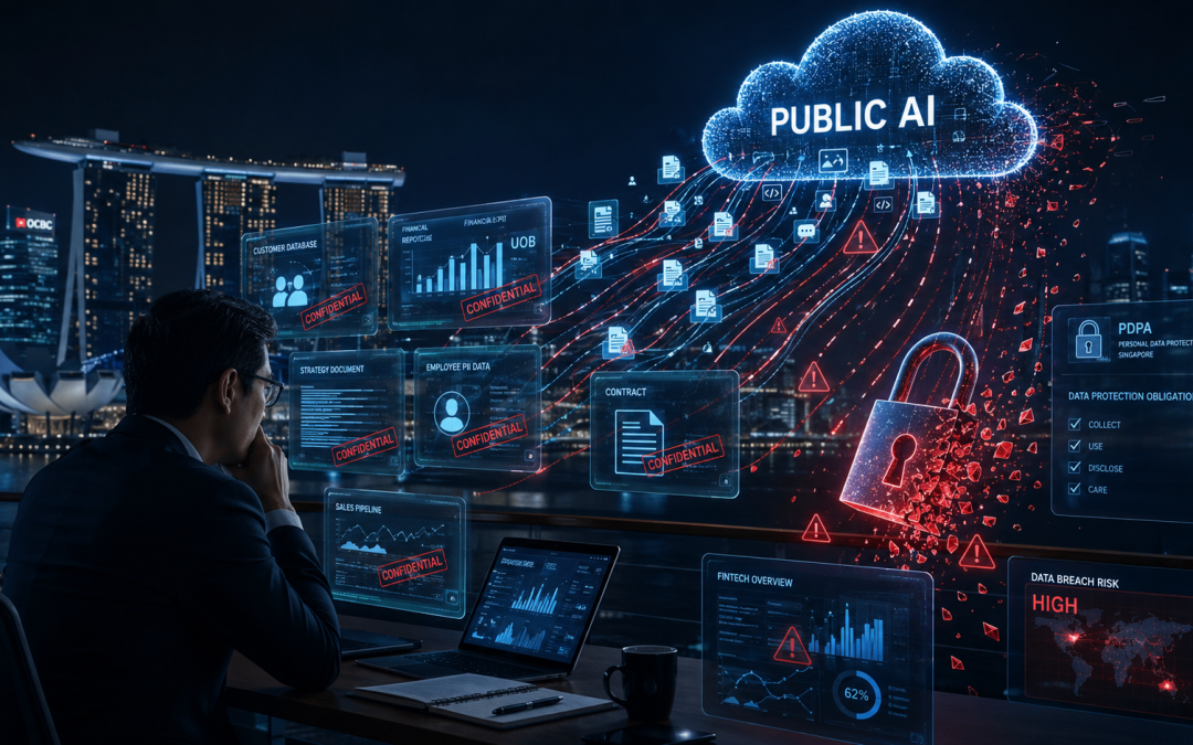 Why Your Company Data Should Not Be Going to Public AI: A Singapore Business Guide